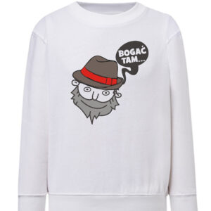 Bluza dziecięca Bogać Tam - Folkowy Vibe