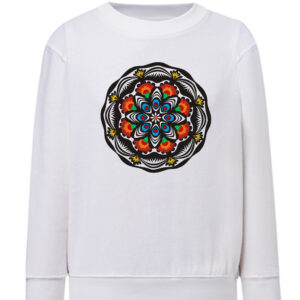 Bluza dziecięca Folkowa Mandala z Kurpi