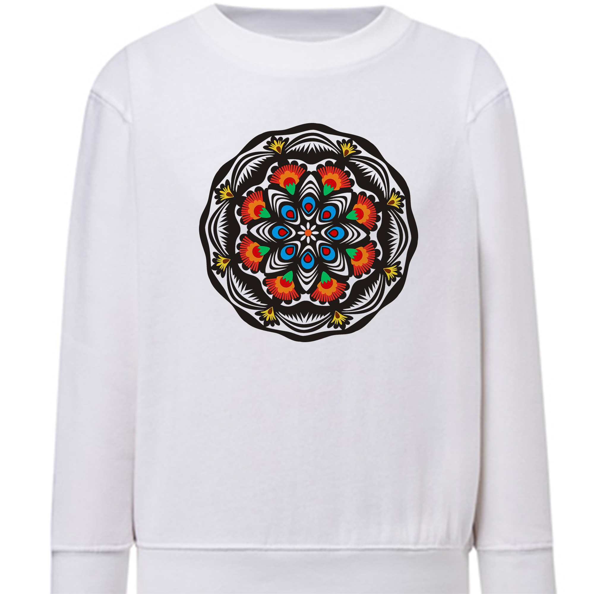 Bluza dziecięca Folkowa Mandala z Kurpi