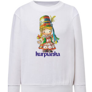 Bluza dziecięca Mała Kurpianka wielkie serce