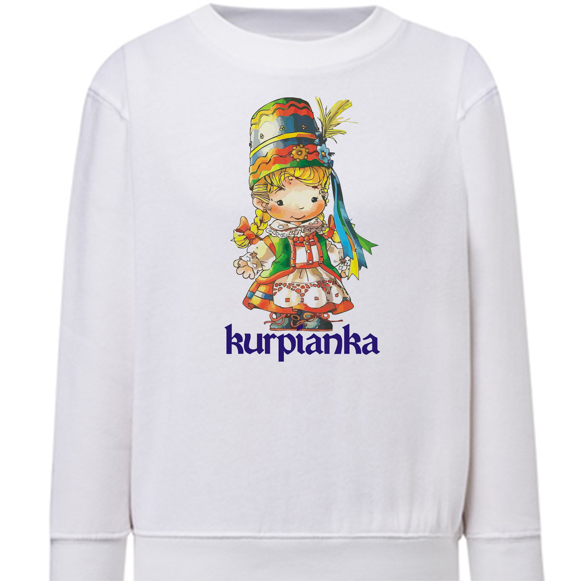 Bluza dziecięca Mała Kurpianka wielkie serce