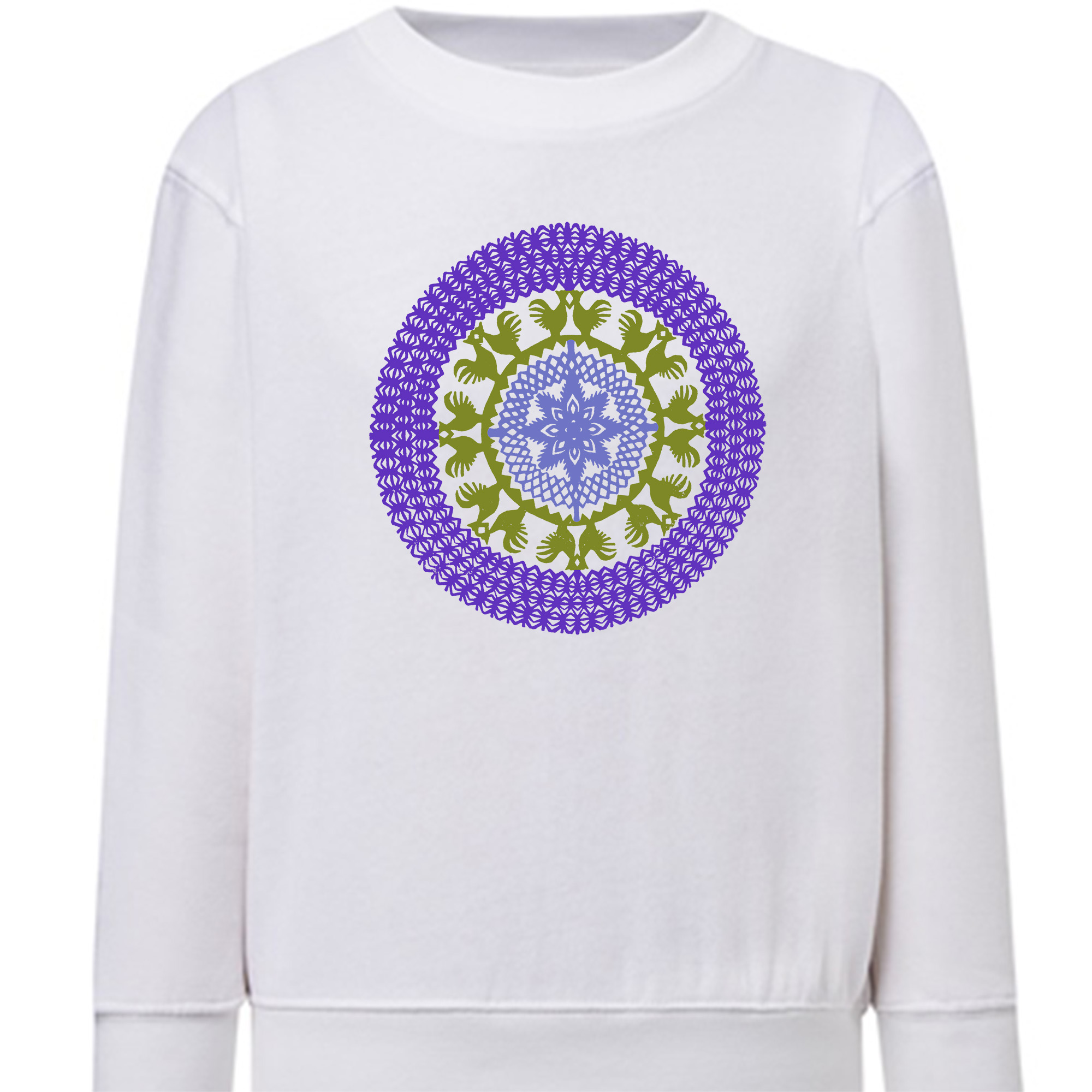 Bluza dziecięca Ptaki Puszczy - Serce Kurpi