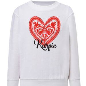 Bluza dziecięca Serce z Kurpiowskiej Wycinanki