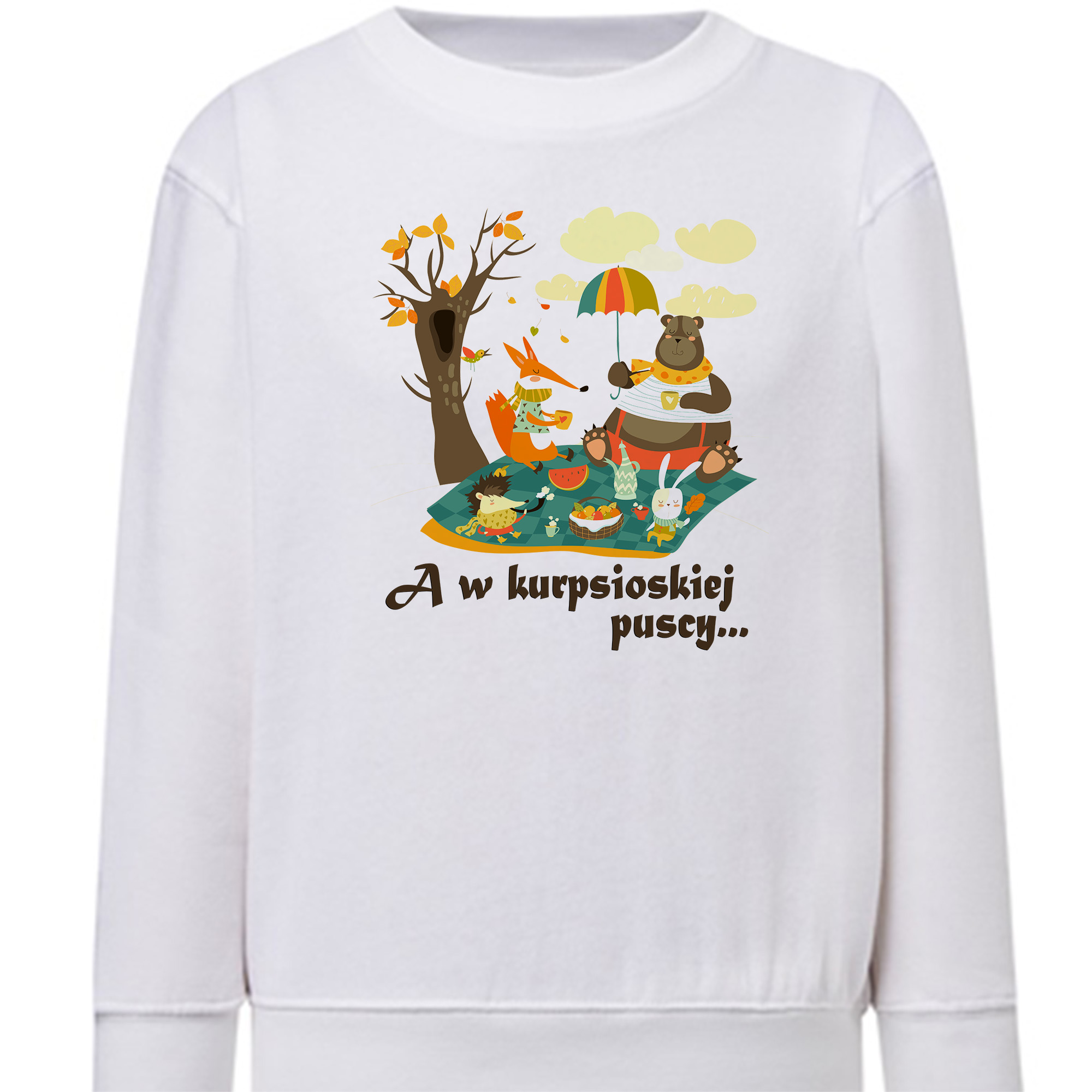 Bluza dziecięca Zwierzęta z Kurpiowskiej Kniei