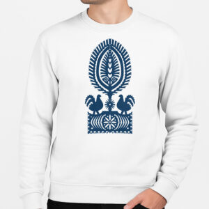 Bluza unisex Kurka w Tradycyjnej Wycinance