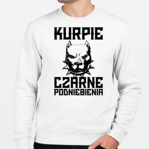 Bluza unisex Kurpiowskie czarne podniebienie