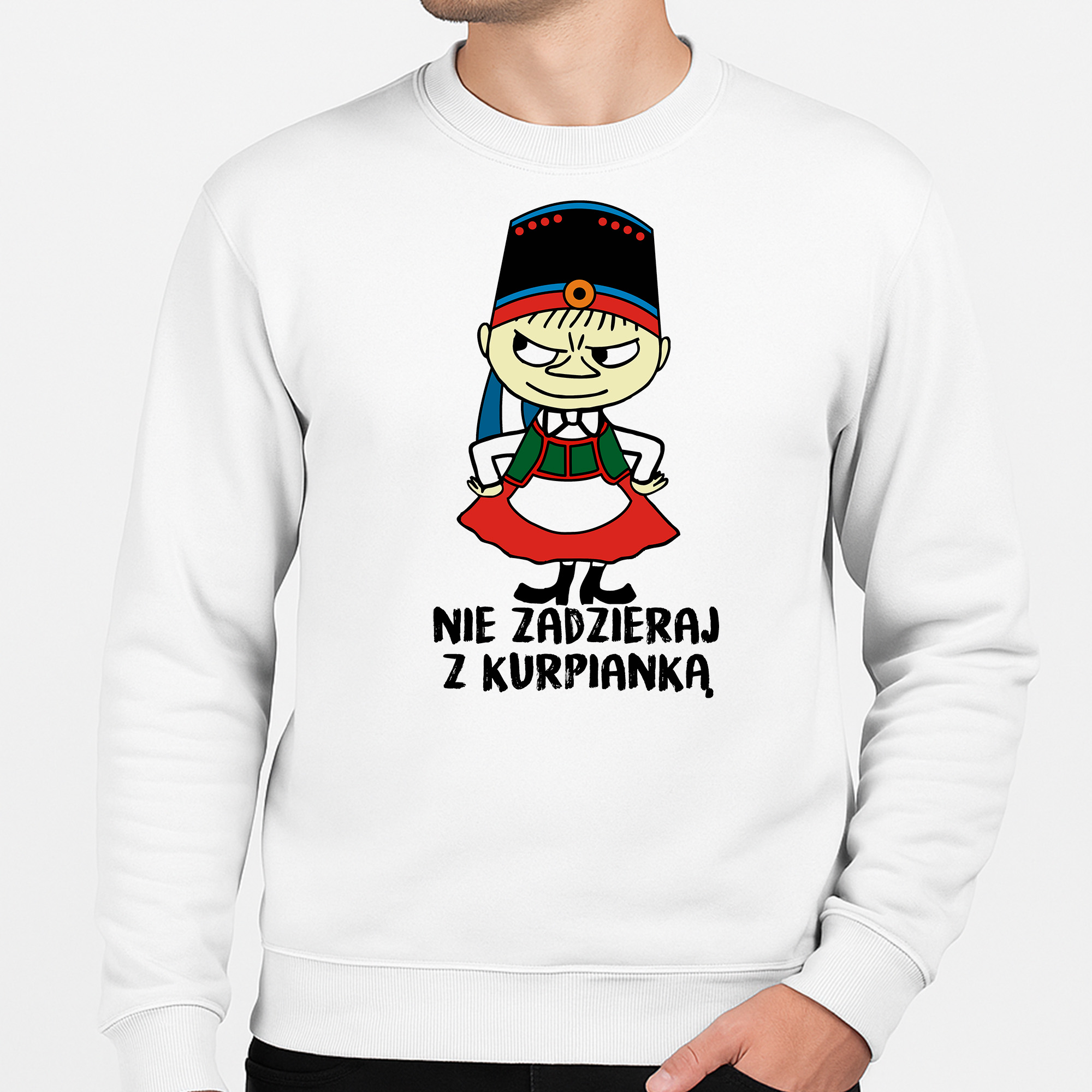 Bluza unisex Nie zadzieraj z Kurpianką