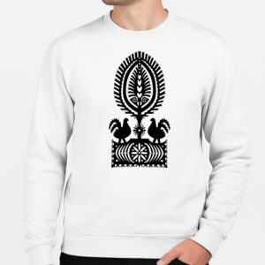 Bluza unisex Serce Kurpi w Wycinance