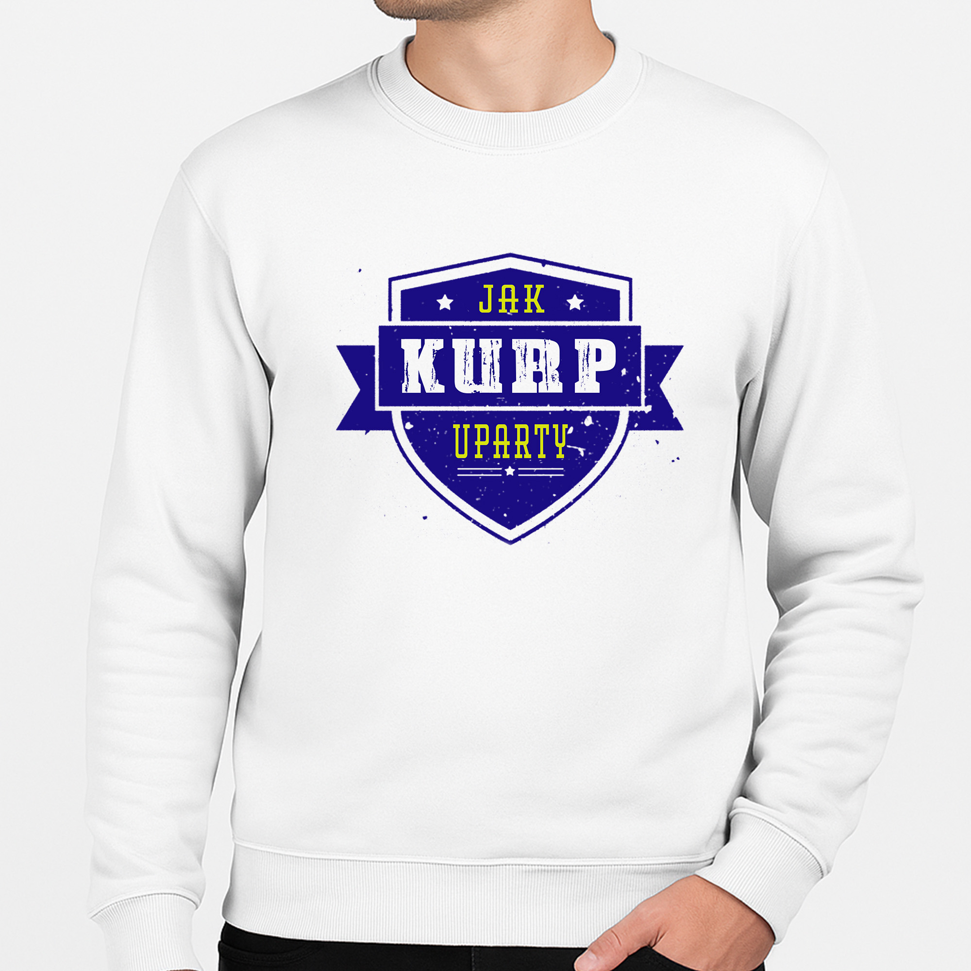 Bluza unisex Uparty jak Kurp