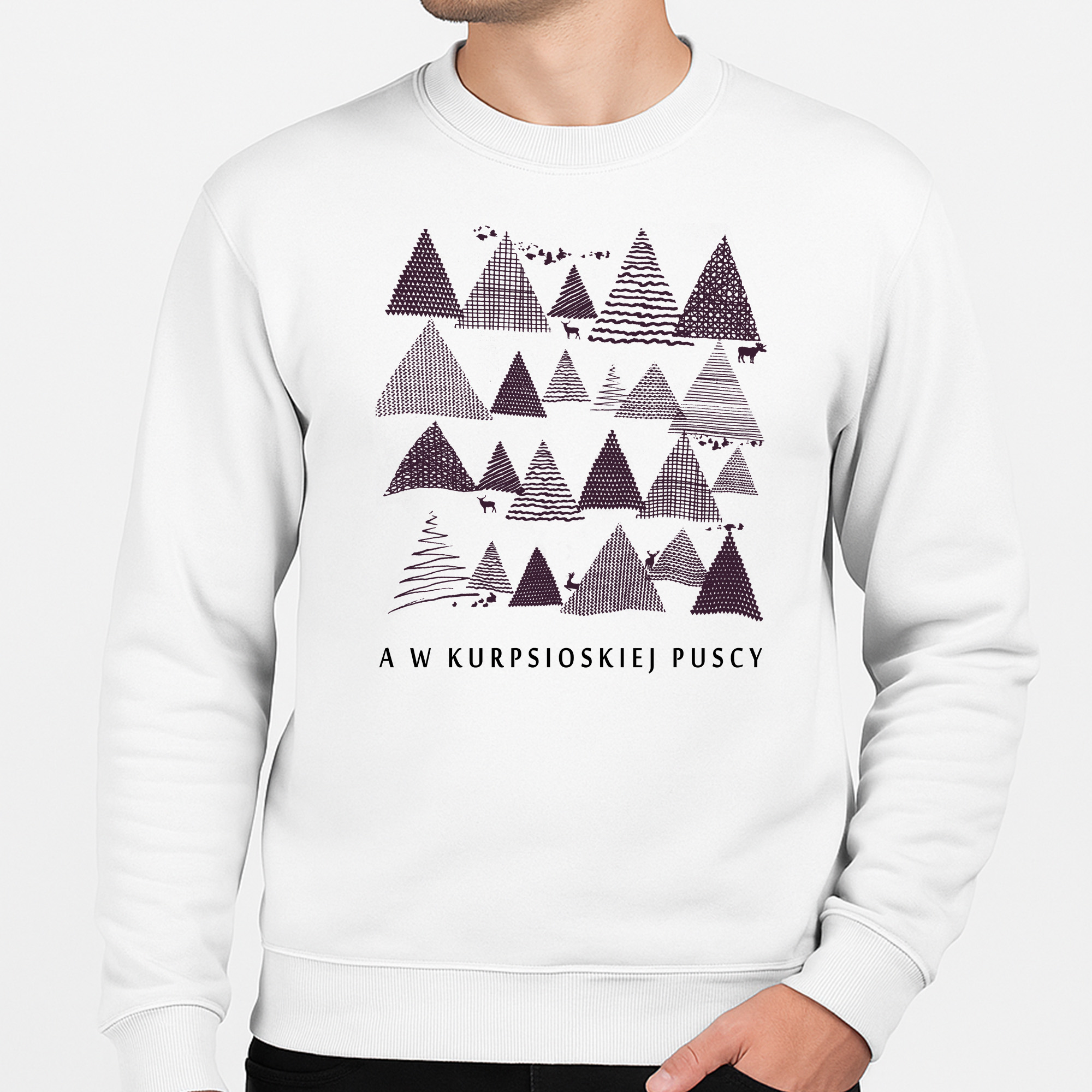 Bluza unisex W sercu Puszczy Kurpiowskiej