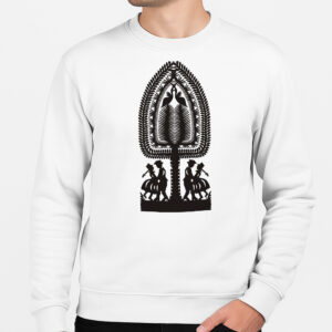 Bluza unisex Wycinanka Kurpiowska - Taniec i Natura