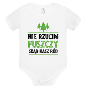 Body dziecięce Nie rzucim puszczy skąd nasz ród