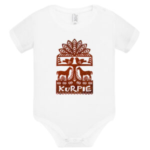 Body dziecięce Ptaki i Konie - Symbol Kurpiów