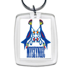 Brelok akrylowy Dudek Kurpiowski - Myszyniec