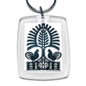 Brelok akrylowy Folkowa Sztuka Kurpiów