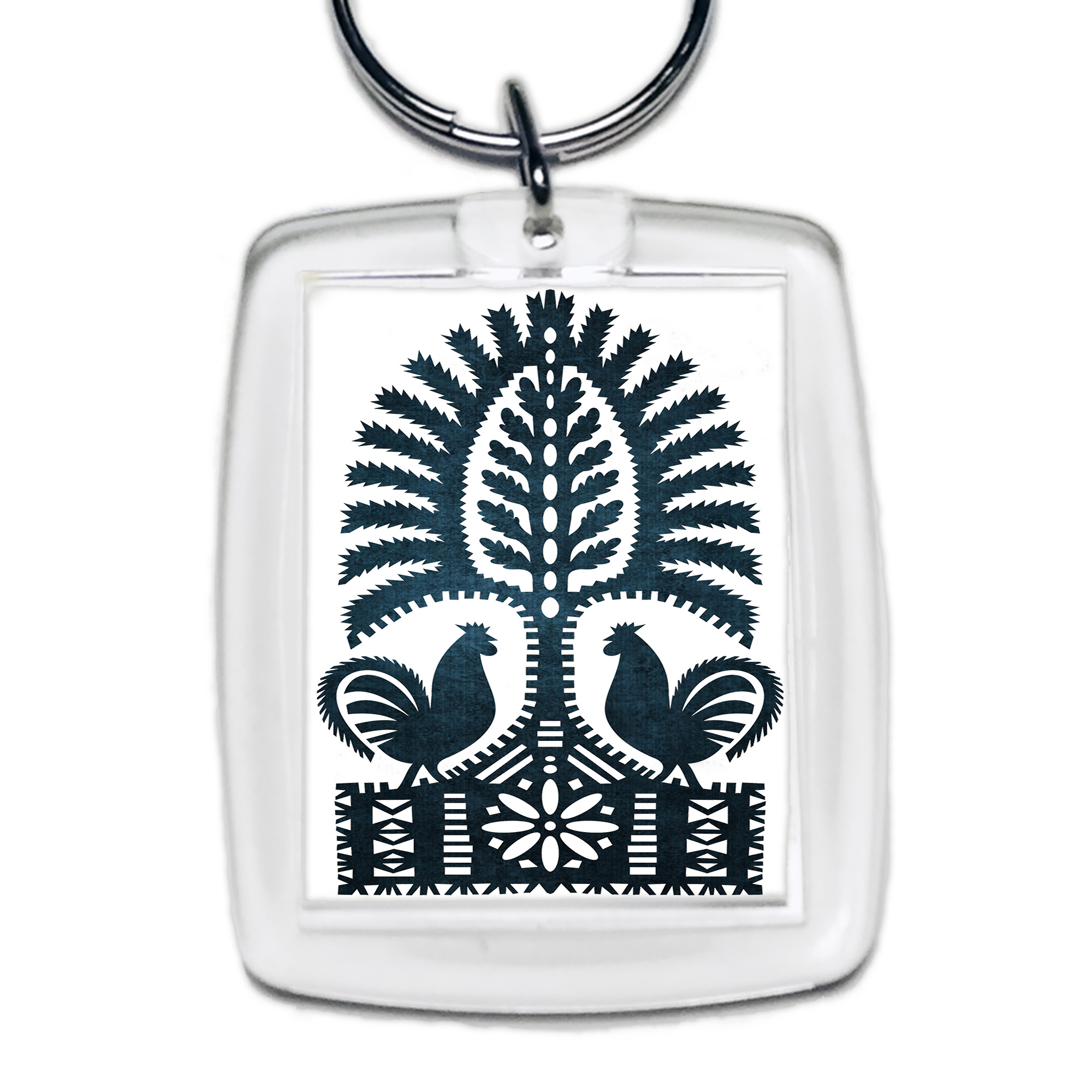 Brelok akrylowy Folkowa Sztuka Kurpiów