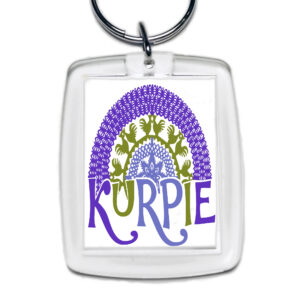 Brelok akrylowy Kurpie - Folkowa Duma