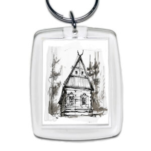 Brelok akrylowy Kurpiowska Chata