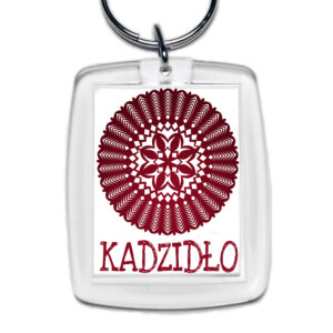 Brelok akrylowy Kurpiowska Wycinanka - Kadzidło