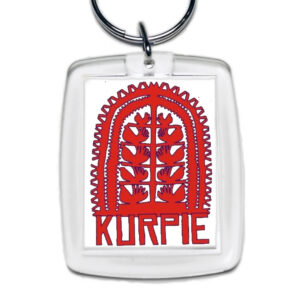 Brelok akrylowy Kurpiowska siła w symbolach