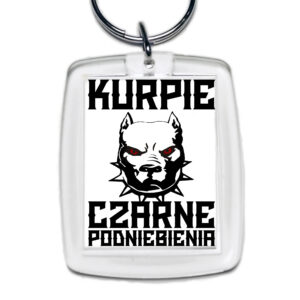 Brelok akrylowy Kurpiowskie czarne podniebienie