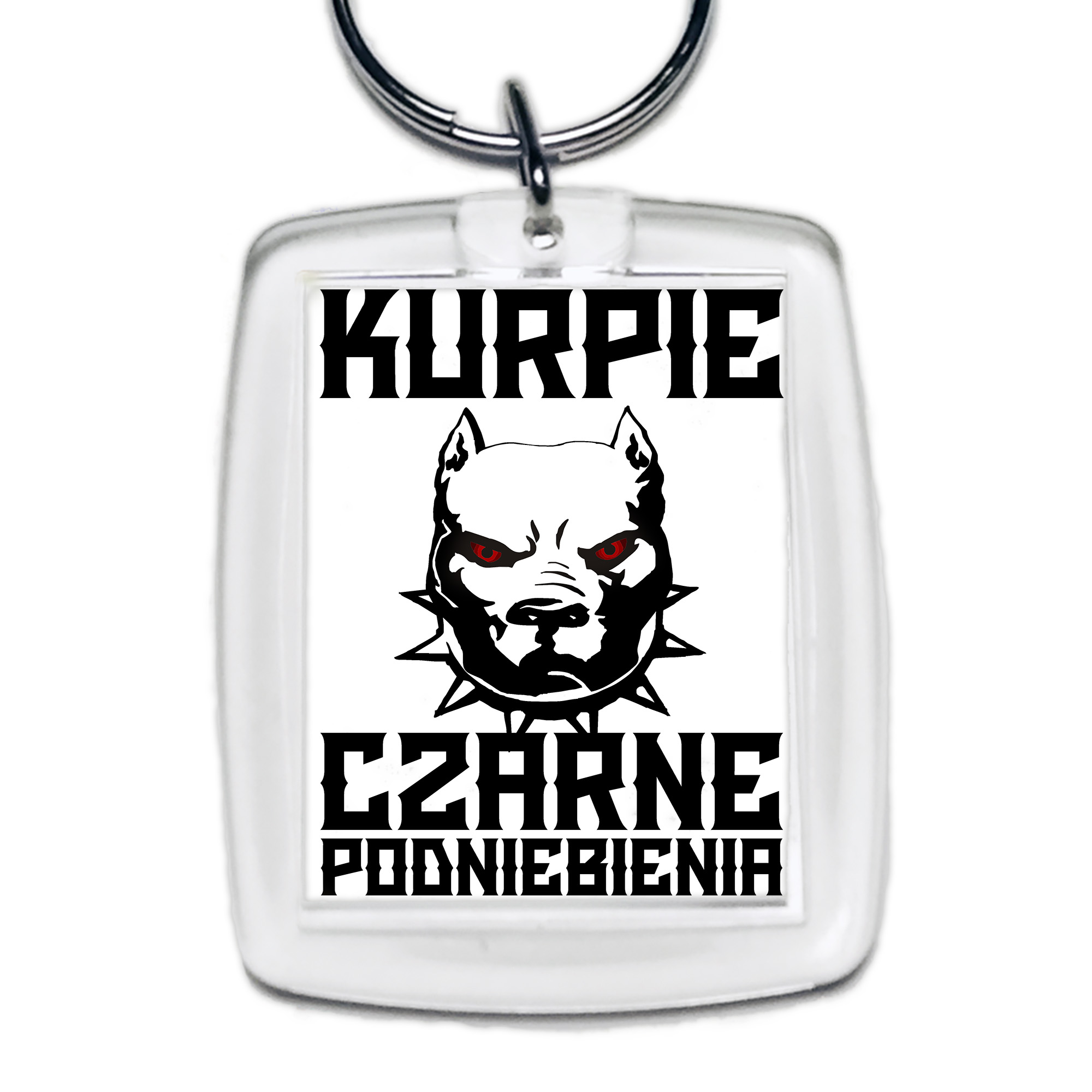 Brelok akrylowy Kurpiowskie czarne podniebienie