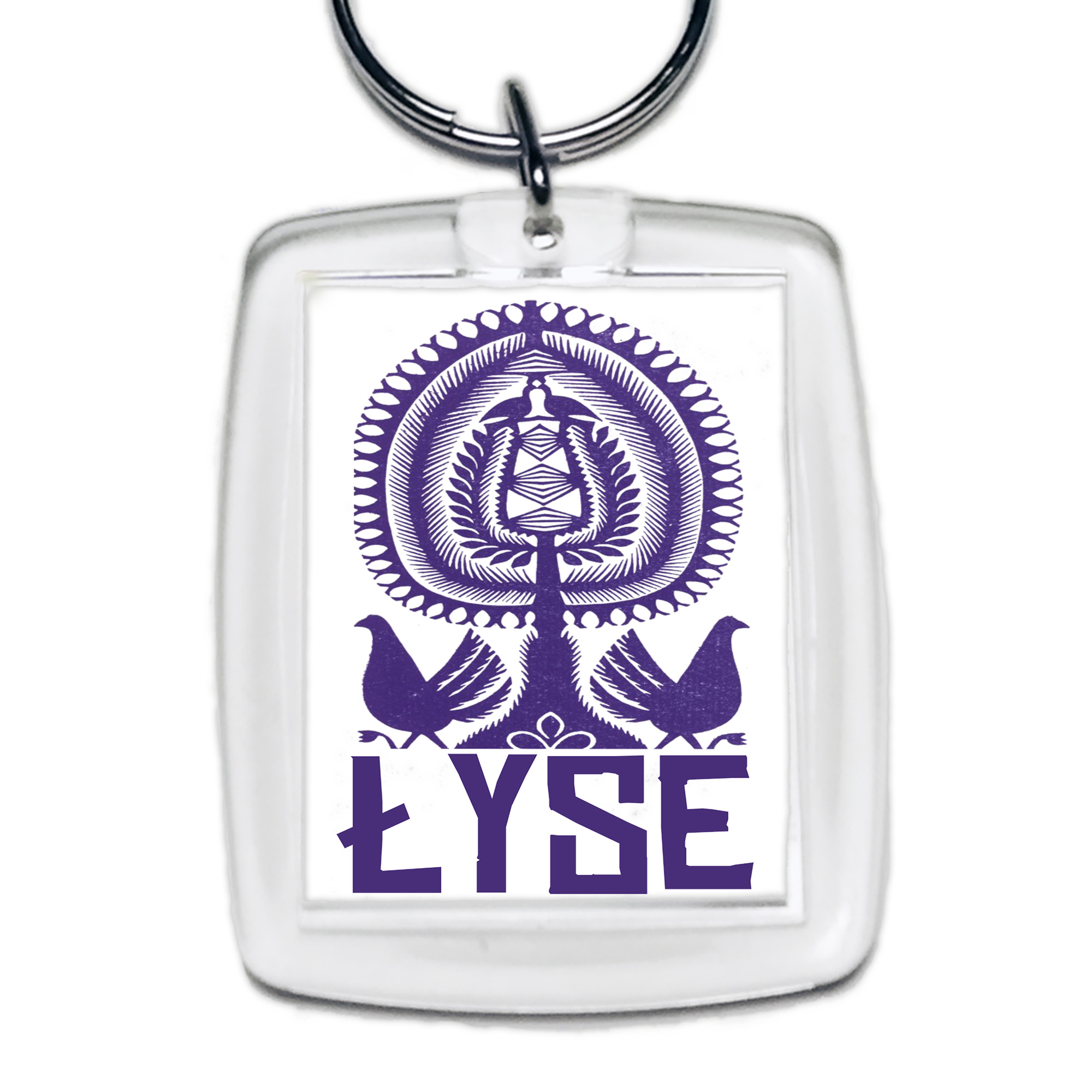 Brelok akrylowy Łyse - Dusza Kurpi