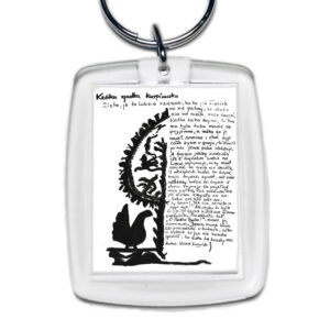 Brelok akrylowy Mądrość z Kurpiowskiej Ziemi