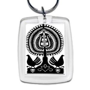 Brelok akrylowy Magia Kurpiowskich Wzorów