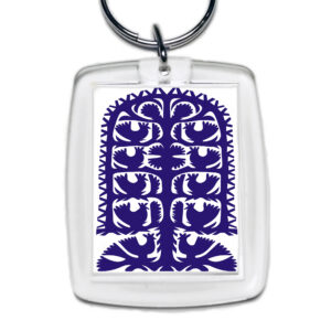 Brelok akrylowy Ptasi Motyw Kurpiowski