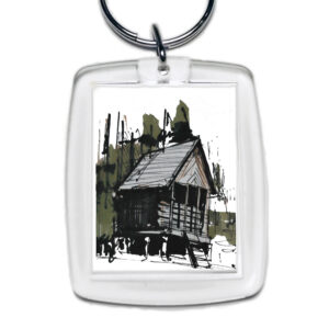 Brelok akrylowy Stara Chata Kurpia