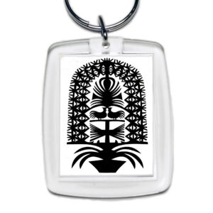 Brelok akrylowy Tradycja w Wycinance Kurpiowskiej