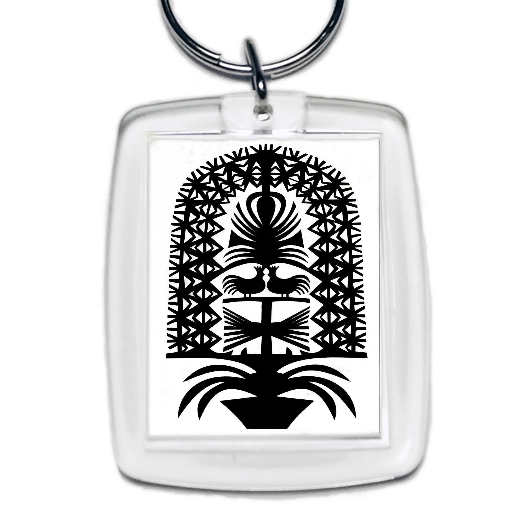 Brelok akrylowy Tradycja w Wycinance Kurpiowskiej