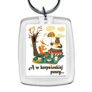 Brelok akrylowy Zwierzęta z Kurpiowskiej Kniei