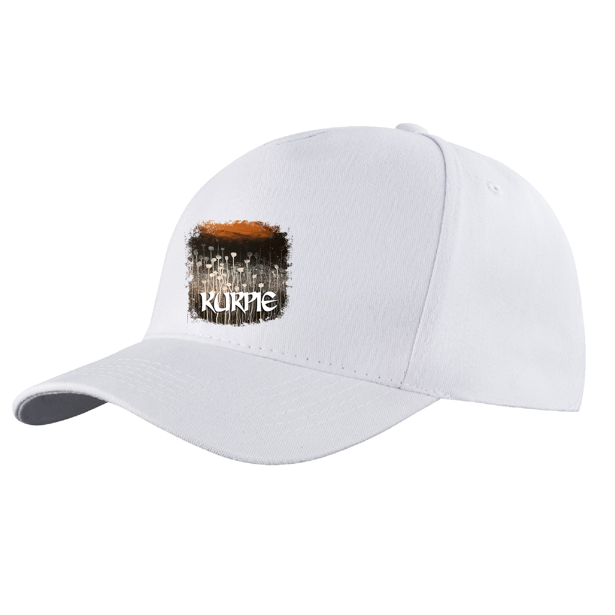 Czapka daszek Kurpie - Kwiaty Kurpiowskiej Ziemi