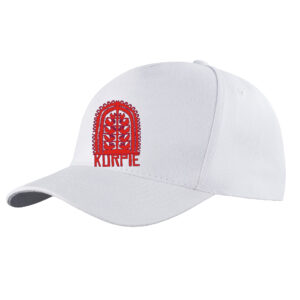 Czapka daszek Kurpiowska siła w symbolach