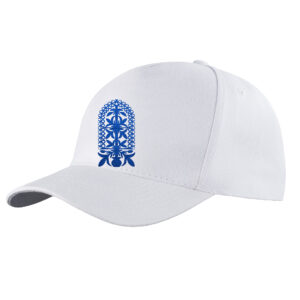 Czapka daszek Kurpiowski Kwiat w Wycinance