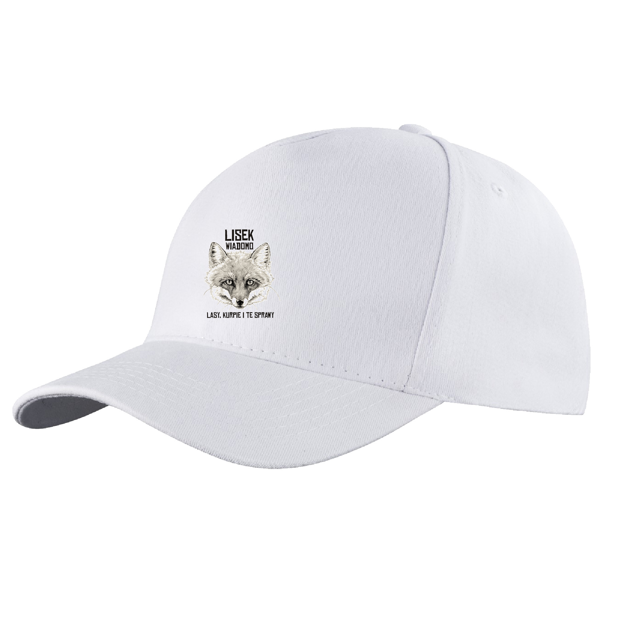 Czapka daszek Lisek wiadomo. Lasy Kurpie i te sprawy