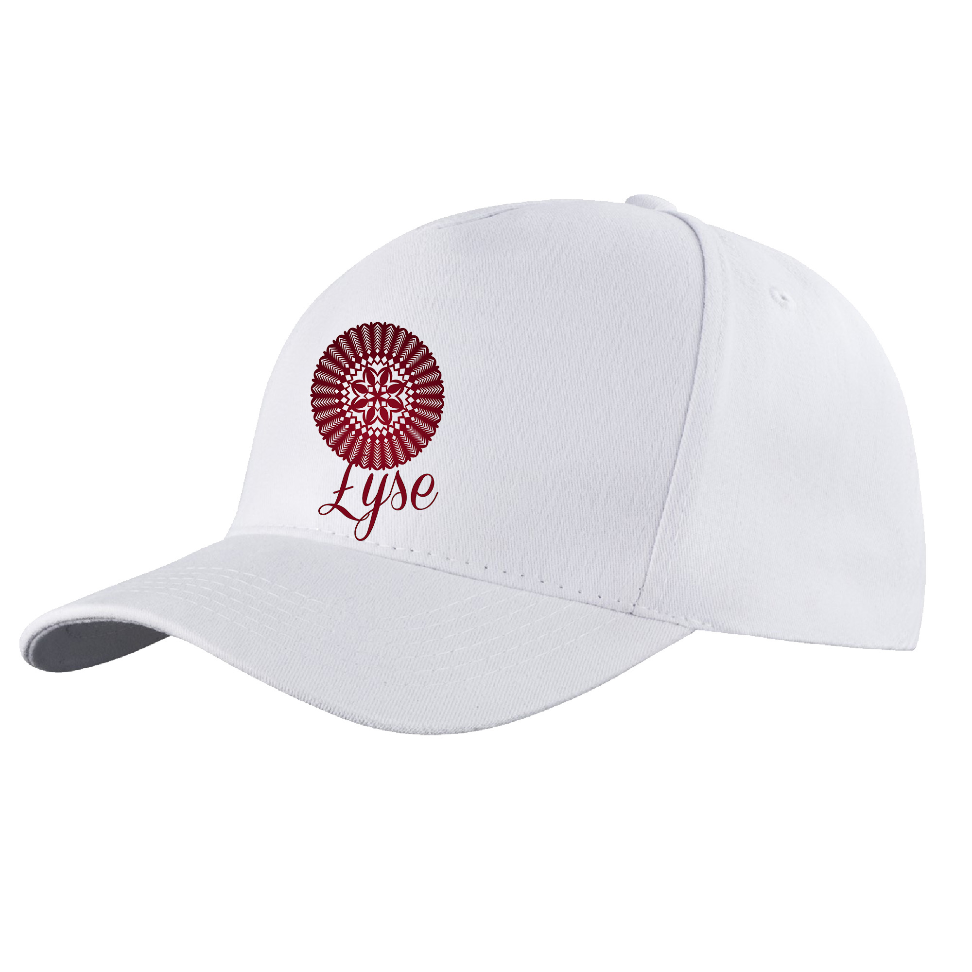 Czapka daszek Łyse - Kurpiowska Rozeta