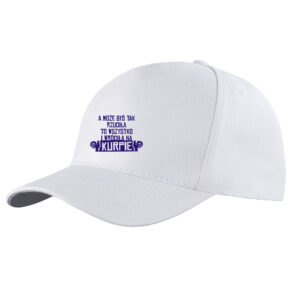 Czapka daszek Rzuć Miasto Wracaj na Kurpie