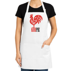 Fartuch kuchenny Czerwony Kogut z Kurpi