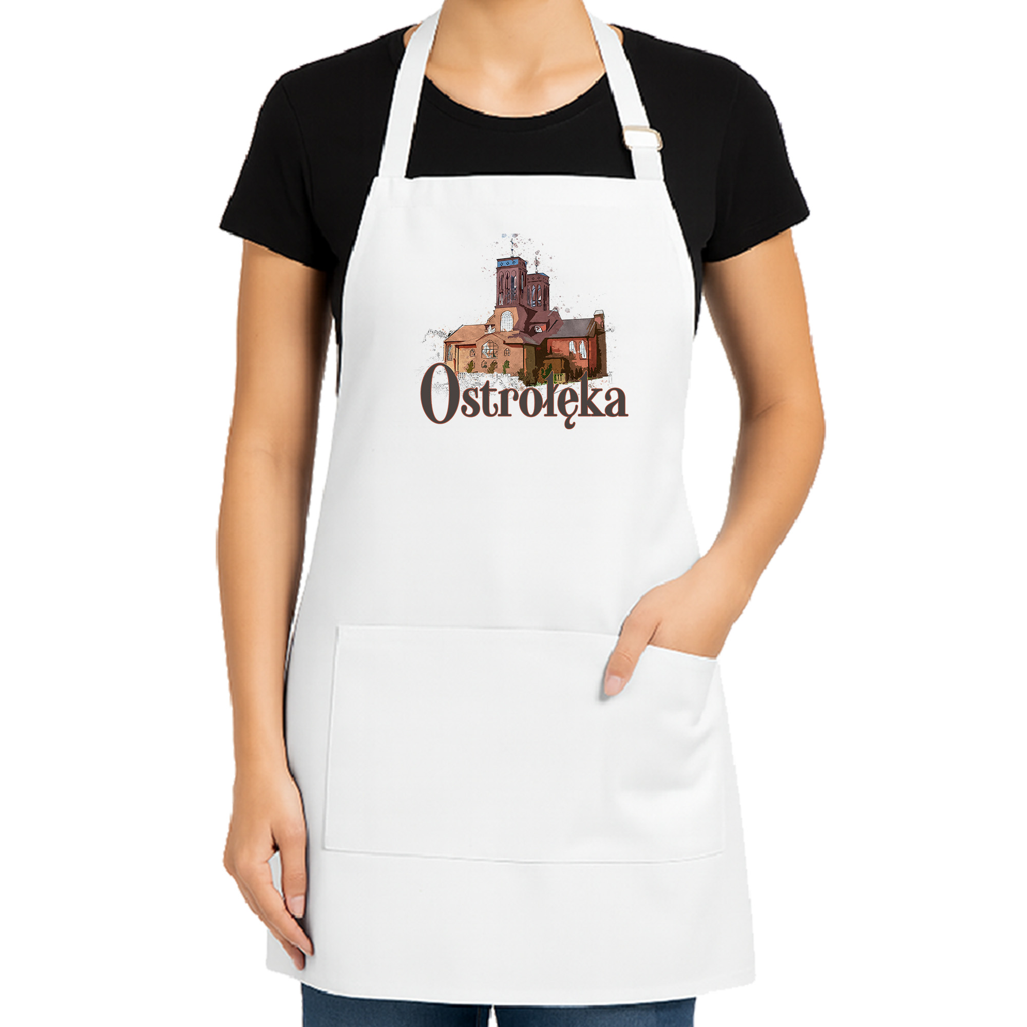 Fartuch kuchenny Kościół Zbawiciela Świata w Ostrołęce