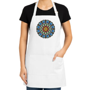 Fartuch kuchenny Kurpie - Folk Energy