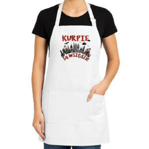 Fartuch kuchenny Kurpie są wszędzie