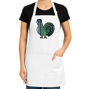 Fartuch kuchenny Kurpiowski Kogut Ludowy
