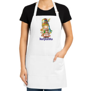 Fartuch kuchenny Mała Kurpianka wielkie serce