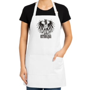 Fartuch kuchenny Orzeł Strzegący Ostrołęki