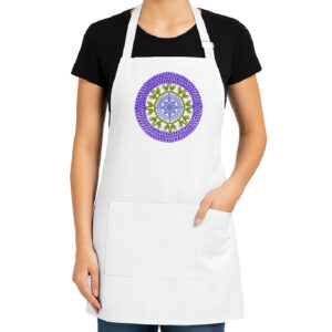 Fartuch kuchenny Ptaki Puszczy - Serce Kurpi