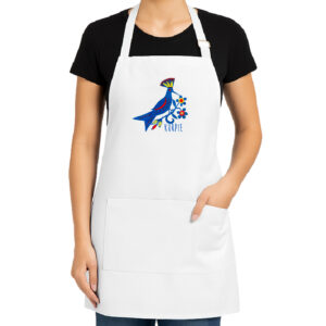 Fartuch kuchenny Skrzydlaty Folk Kurpiowski