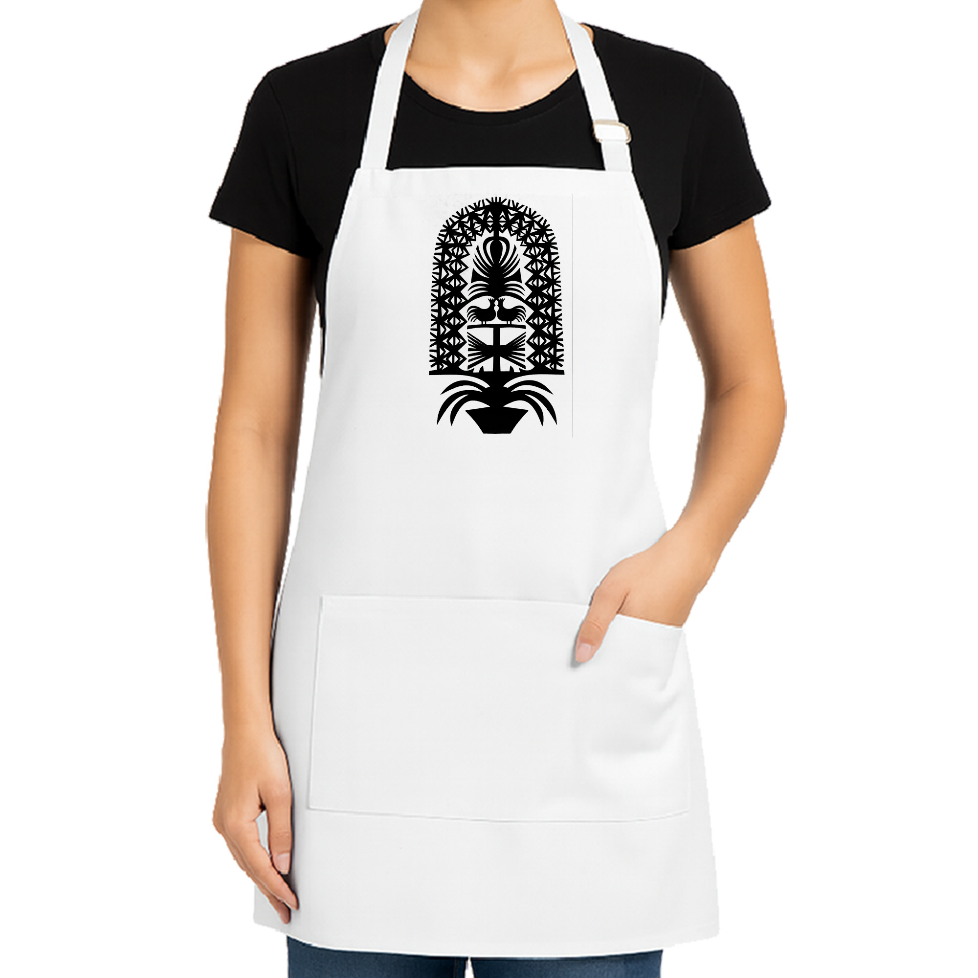 Fartuch kuchenny Tradycja w Wycinance Kurpiowskiej